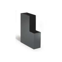 Durable Iratpapucs műanyag Durable Cubo 32x25.5 cm 8.5 cm gerinccel fekete