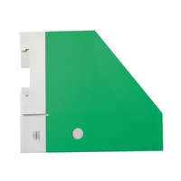 PD Iratpapucs karton összehajtható pd A/4 10 cm gerinccel karton zöld