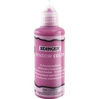 Stanger Kreatív üvegmatrica festék Stanger 80 ml rózsaszín