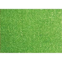  Kreatív dekorgumilap 20x30 cm 2 mm glitteres zöld