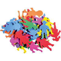 KREATÍV JUNIOR Kreatív Junior habszivacs gyerekek 40 db/csomag vegyes színek méretek és formák
