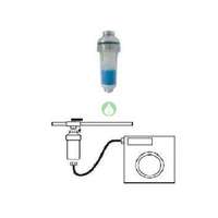 Mosógép - mosogatógép elé szerelhető vízlágyító - Polifoszfáttal - USTM