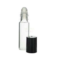5 ml - es roll on üveg (golyós üveg) - víztiszta