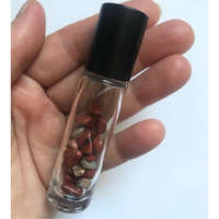 10 ml - es roll on üveg ásványokkal - vörös jáspis