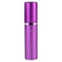  Pumpás üveg védőtokkal - 10 ml - fényes lila