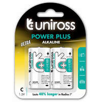 Uniross Uniross POWER PLUS Alkáli Baby Elem C (LR14) (1,5V) B2