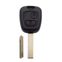 Peugeot 2 gombos kulcs ID46 433Mhz HU83