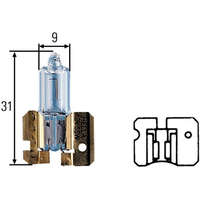Tungsram H2 izzó 12V 55W Tungsram