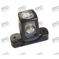 AVC LED Szélesség - helyzetjelző lámpa gumi 12-24V 3 irányban világít