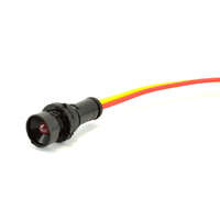 AVC Kontrollámpa Ledes Piros 12-24V