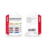 AVC Biztositék szett hengeres 10 db-os