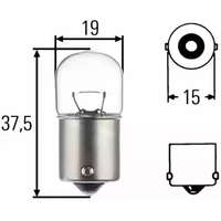 AVC Izzó 24V 10W BA15s