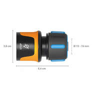 Fiskars Fiskars 1027080 Tömlő gyorscsatlakozó, 13-15 mm (1/2-5/8”) STOP LB (min 30), univerzális