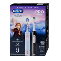 Oral-B Oral-B Vitality Pro Series 1 fekete + Pro Kids 3+ Frozen elektromos fogkefe családi csomag (D103.413.3-D100.410.2K)