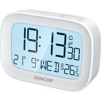 Sencor Sencor SDC 2200 ébresztőóra, LED kijelző, rádióvezérelt óra, elemes (2xAAA)