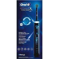 Oral-B Oral-B Genius X elektromos fogkefe, Cross Action fejjel, fekete (D706.513.6)
