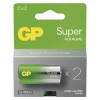 GP GP Batteries B01312 Super Alkáli C/LR14, baby elem (2db/bliszter)