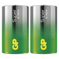 GP GP Batteries B01402 Super Alkáli D/LR20, góliát elem (2db/fólia)