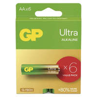 GP Batteries GP Batteries B0221V Ultra Alkáli AA/LR6 ceruza elem (6db/bliszter)