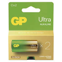 GP GP Batteries B02312 Ultra Alkáli C/LR14, baby elem (2db/bliszter)