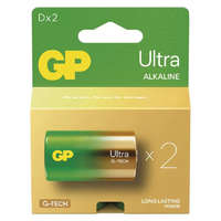 GP GP Batteries B02412 Ultra Alkáli D/LR20, góliát elem (2db/bliszter)