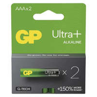 GP Batteries GP Batteries B03112 Ultra Plus Alkáli AAA/LR3 mikro ceruza elem (2db/bliszter)