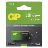 GP Batteries GP Batteries B03511 Ultra Plus Alkáli 9V/6LF22 alkáli elem (1db/bliszter)