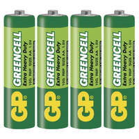 GP Batteries GP Batteries B1220 Greencell AA/LR06 cink-klorid ceruza elem (4db/fólia)