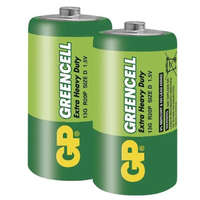GP GP Batteries B1240 Greencell D/LR20 cink-klorid góliát elem (2db/fólia)