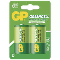 GP GP Batteries B1241 Greencell D/LR20 cink-klorid góliát elem (2db/bliszter)
