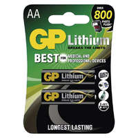 GP GP Batteries B15212 lítium ceruza elem AA/FR6 (2db/bliszter)