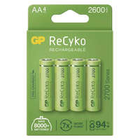 GP GP ReCyko B21274 2700 mAh NiMH AA/HR6 ceruza akkumulátor (4db/bliszter)