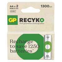 GP GP ReCyko B25232 ReCyko NiMH Akkumulátor HR6 (AA) 1300mAh (2db/bliszter)