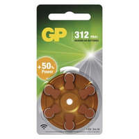 GP GP Batteries B3512 gombelem hallókészülékbe ZA312 (6db/bliszter)