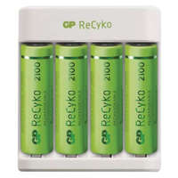 GP GP ReCyko B51418 Akkumulátor töltő Eco E411+ 4x AA 2100 mAh + 4x AAA 800 mAh akkumulátor