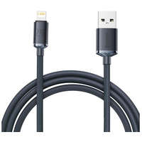 Baseus Baseus CAJY000101 Crystal Shine USB - Lightning kábel, 2,4 A, 2 méter, fekete