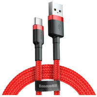 Baseus Baseus CATKLF-A09 Cafule USB - USB-C kábel 3A, 0,5 méter, piros