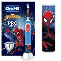 Oral-B Oral-B Vitality Pro Kids 3+ elektromos fogkefe, Pókember, utazótokkal (D103.413.2KX)