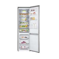 LG LG GBB92STABP alulfagyasztós hűtőszekrény, 277/107liter, NoFrost, Door Cooling, Wi-Fi, inox