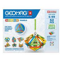 Geomag Geomag GEO-378 mágneses építőjáték, Supercolor Panel, 52részes