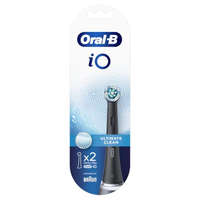 Oral-B Oral-B iO Ultimate Clean elektromos fogkefe pótfej, 2 db-os, fekete (iORBCB-2)