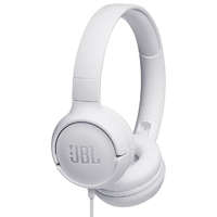 JBL JBL Tune 500 vezetékes fejhallgató, mikrofonos, fehér