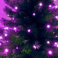 Home by Somogyi Somogyi KII 50/P karácsonyi fényfüzér beltéri, 4 m, 50 LED, rózsaszín
