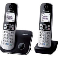 Panasonic Panasonic KX-TG6812PDB DUO DECT telefon, kihangosítható, hívóazonosítós