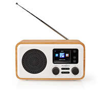 Nedis Nedis RDIN2000WT internet rádió, DAB/DAB+/FM, RDS, Aux, Bluetooth, fehér