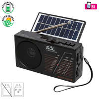 Somogyi Somogyi RPH 1 napelemes rádió és multimédia lejátszó, FM/AM/SW, Bluetooth, USB/microSD