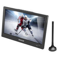 Sencor Sencor SPV7012T Hordozható LCD TV, DVB-T2, 10"(26cm), 1024x600p, USB, HDMI, Koax
