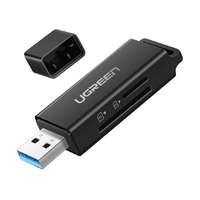 Ugreen Ugreen 40752 CM104 USB 3.0 SD / microSD memóriakártya-olvasó, fekete