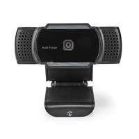 Nedis Nedis WCAM110BK webkamera, 2K Quad HD, 30fps, nagy látószögű objektív, fekete