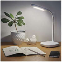 Emos Emos Z7629W Lily LED asztali lámpa, 13,5W, 760lumen, IP20, dimmerelhető, meleg/természetes/hideg fehér, fehér